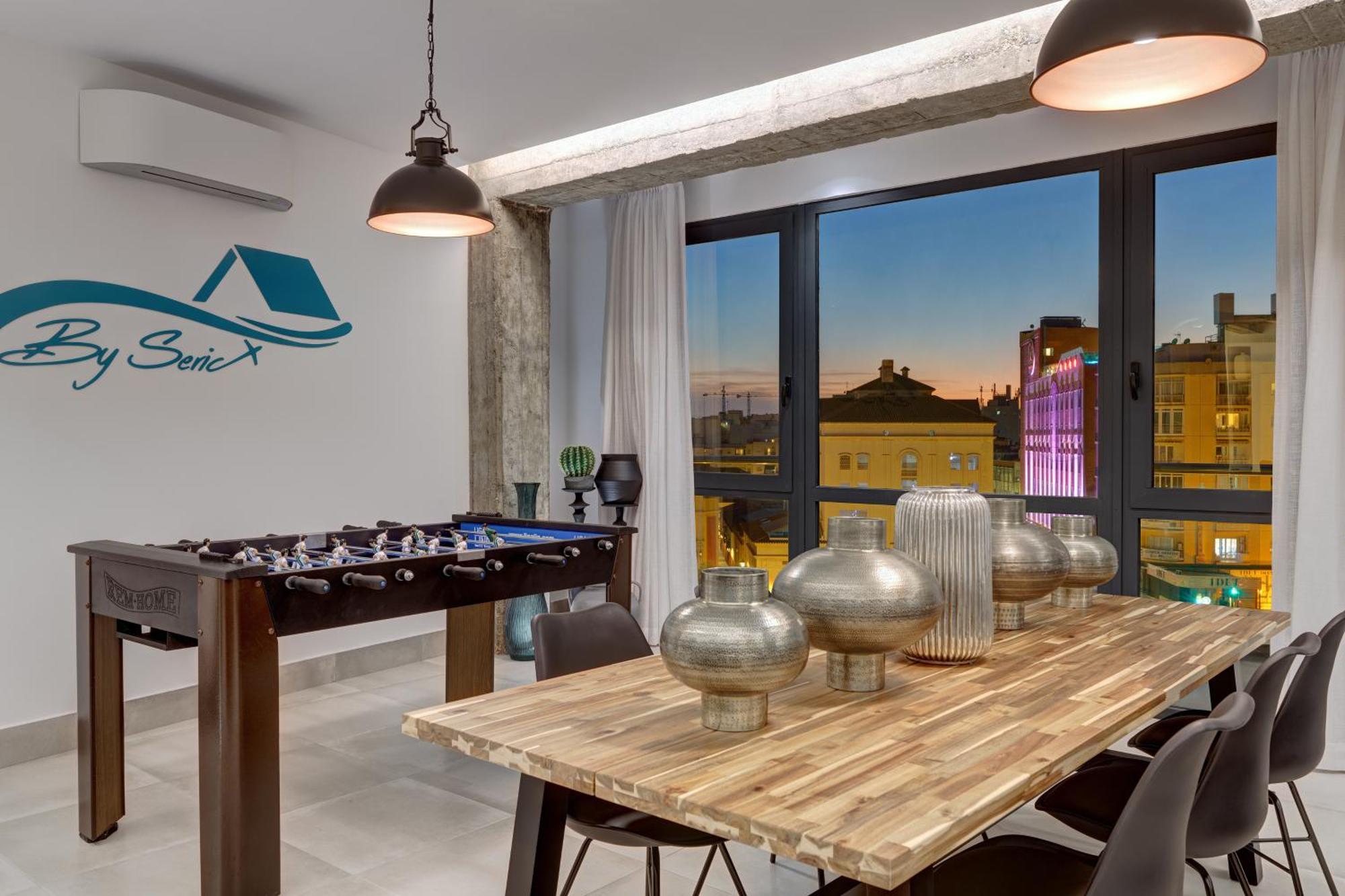 Apartment Tribuna Center By Seric,15' Walking To The Beach 马拉加 外观 照片