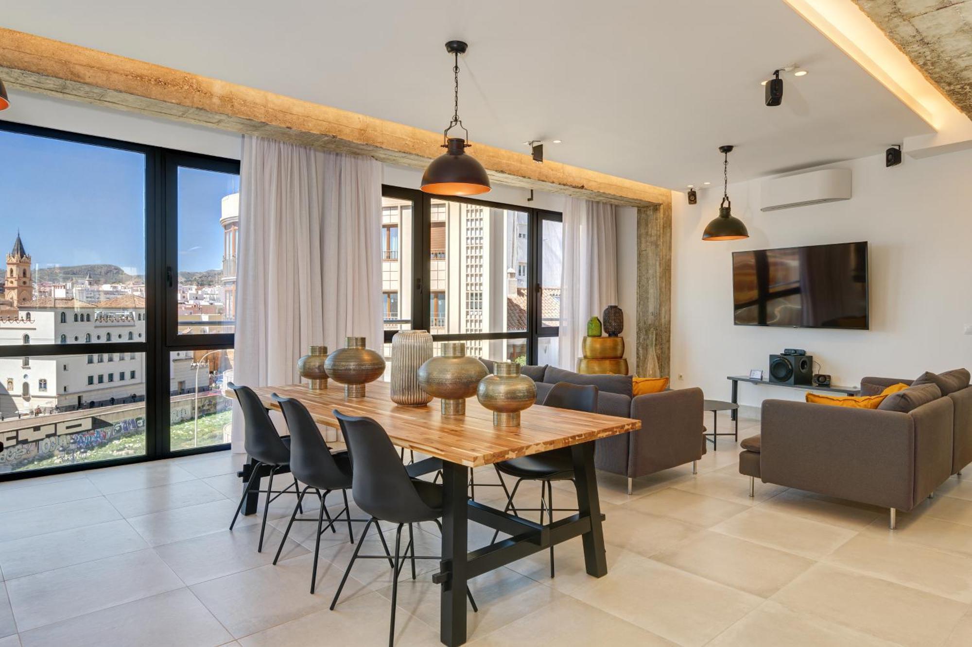Apartment Tribuna Center By Seric,15' Walking To The Beach 马拉加 外观 照片