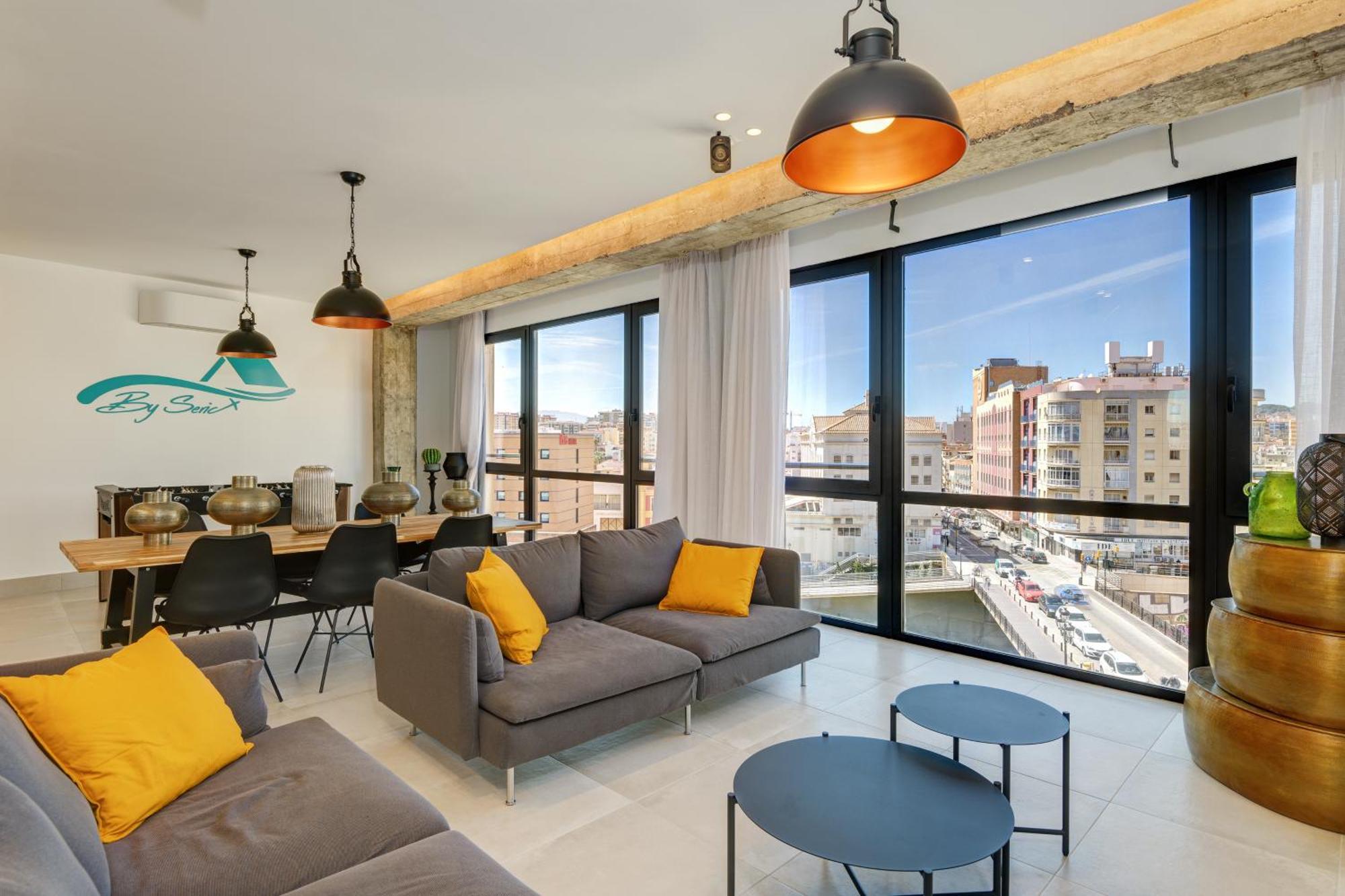 Apartment Tribuna Center By Seric,15' Walking To The Beach 马拉加 外观 照片